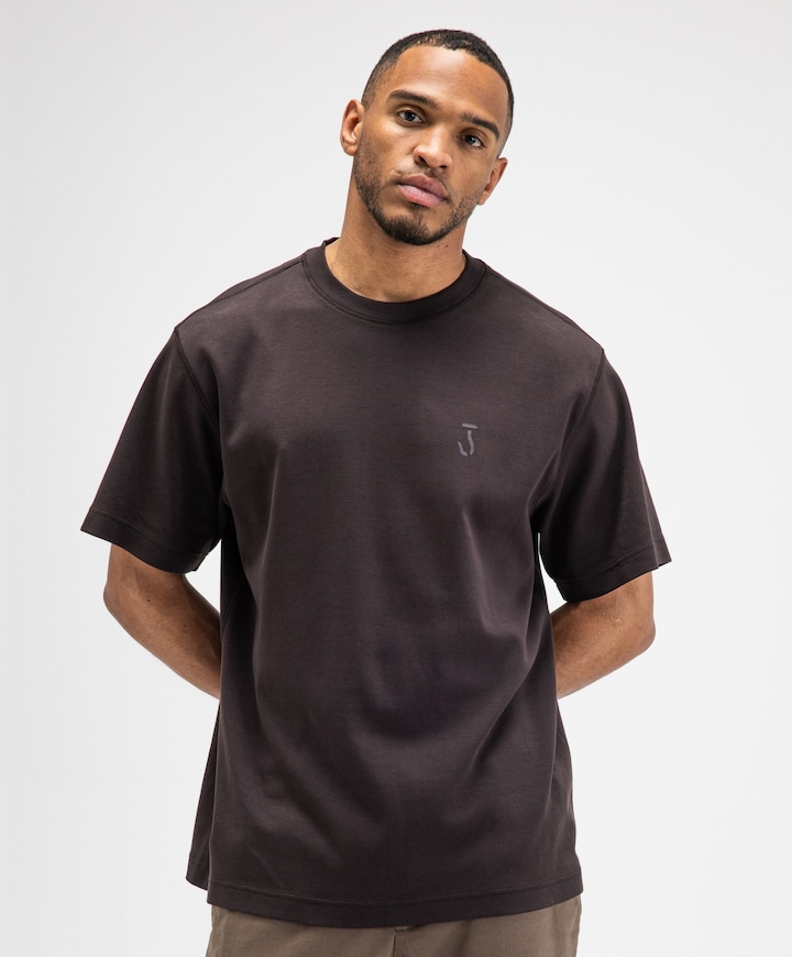Heren T-shirt bruin