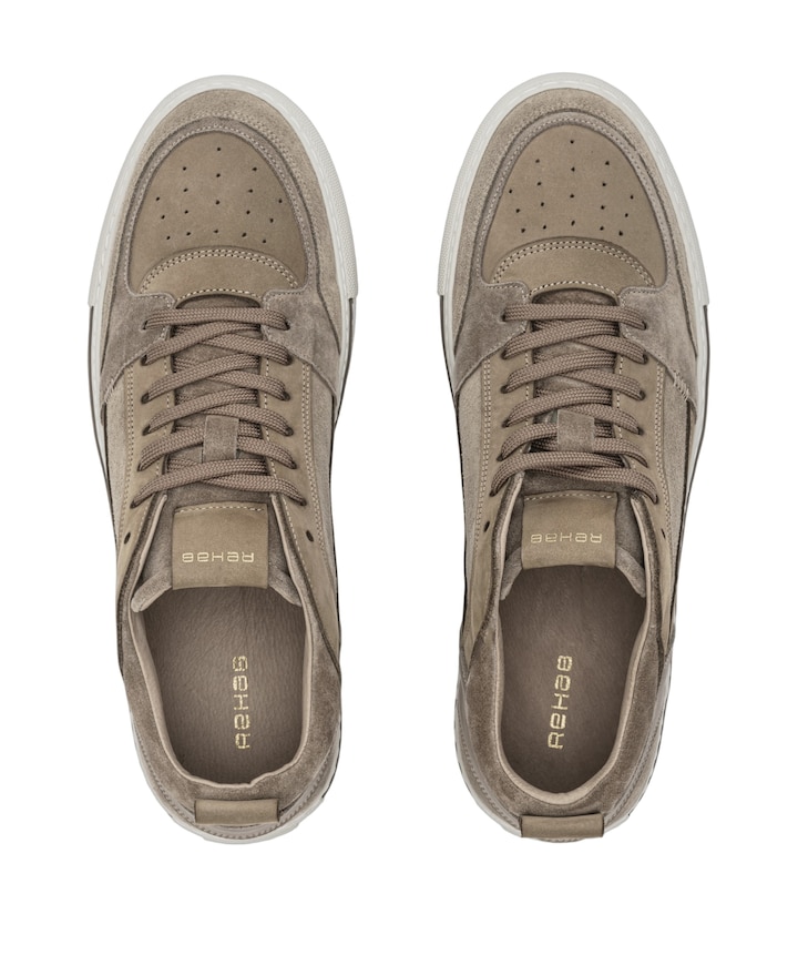 CREON MIX heren sneakers beige