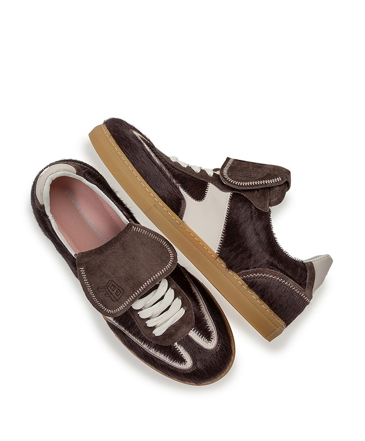 dames sneakers bruin