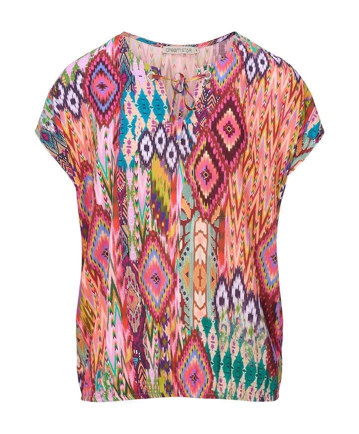 Dames top multicolor