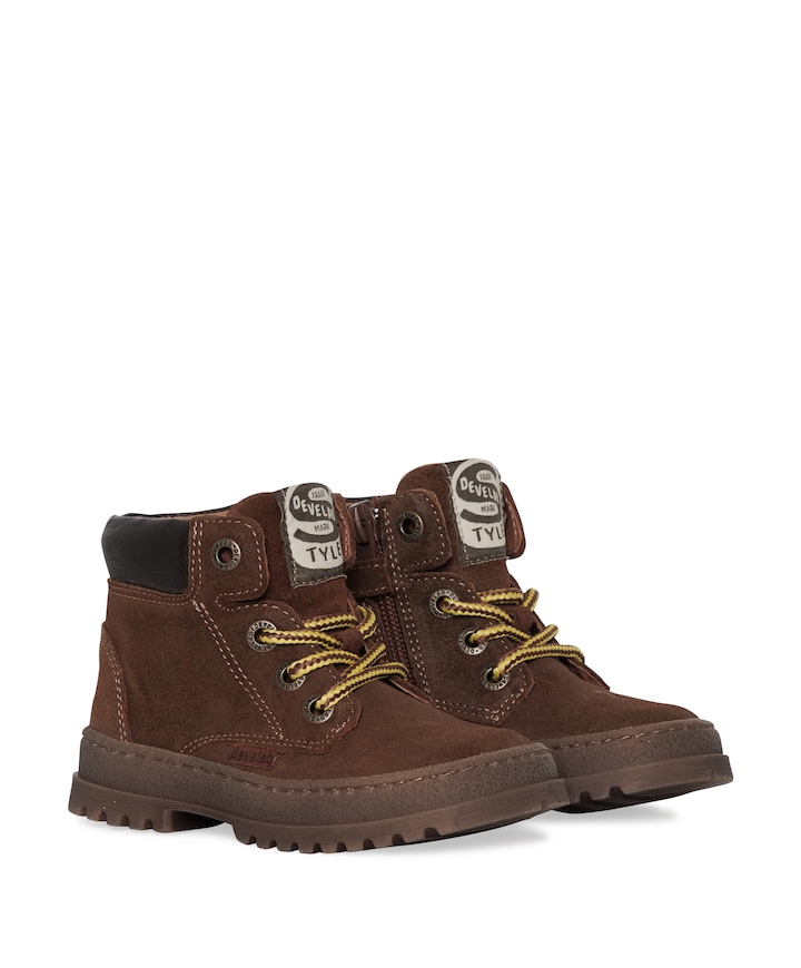 jongens boots bruin