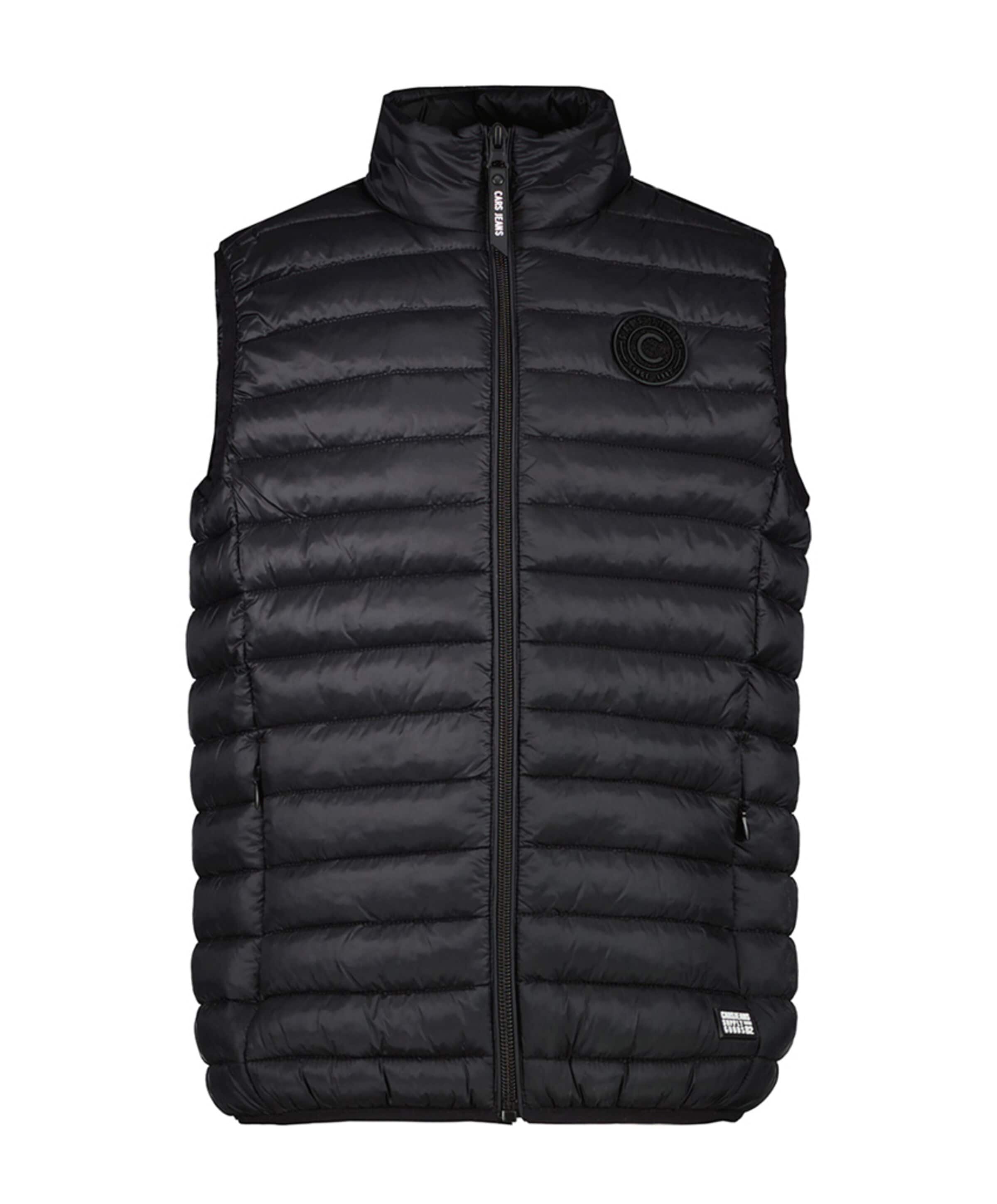 Jongens bodywarmer zwart