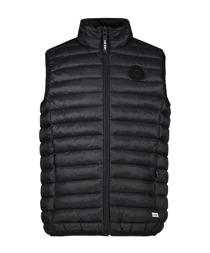 Jongens bodywarmer zwart