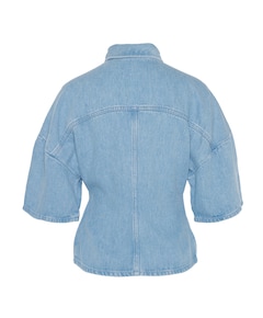 Dames blouse blauw