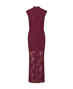 Dames jurk bordeaux