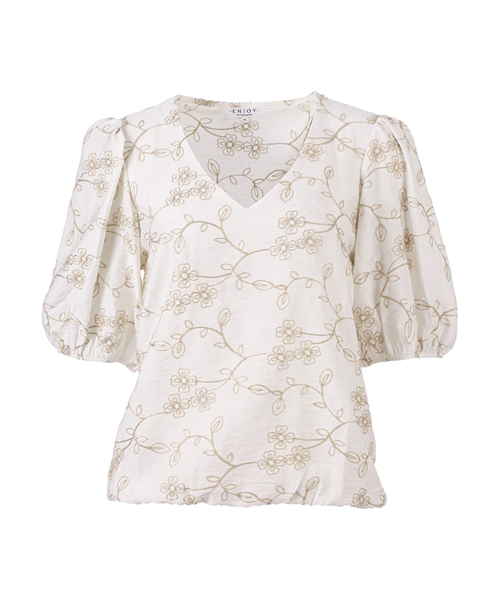 Dames blouse ecru