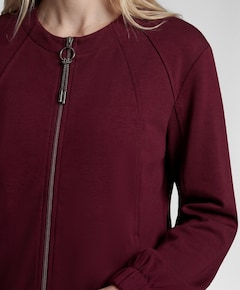 Dames jas bordeaux