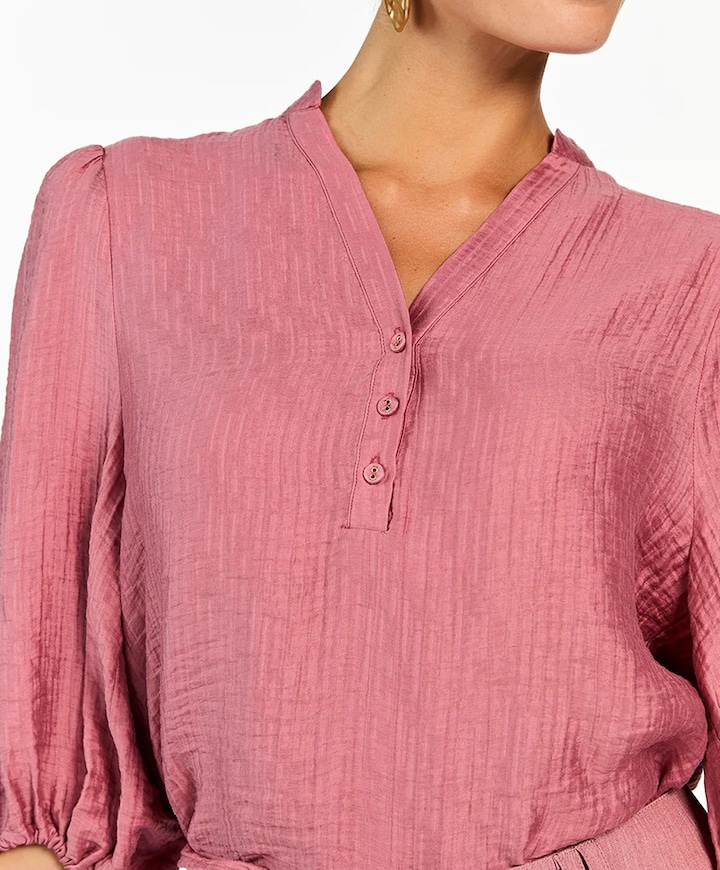 Dames blouse roze