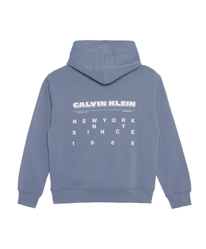 Jongens hoodie blauw