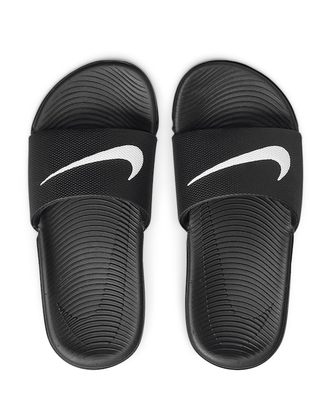 Nike Kawa Little/big Kids' Slides sneakers zwart