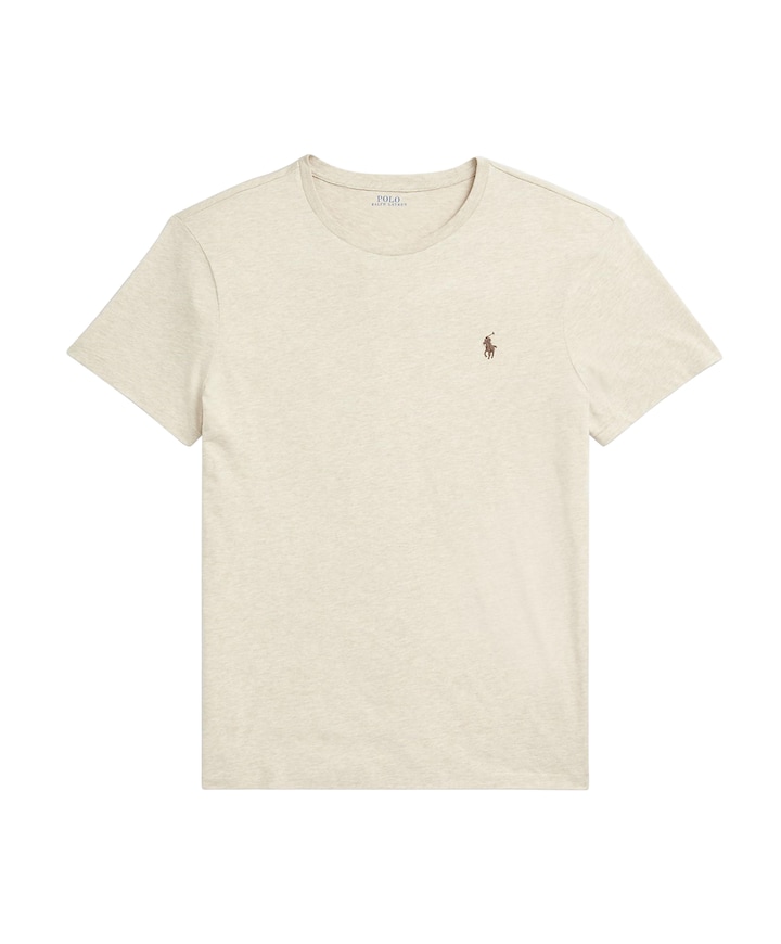 Heren T-shirt beige