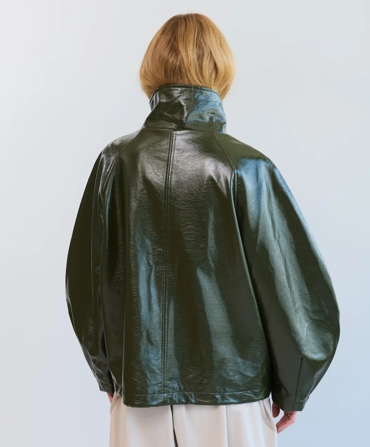 Dames jas groen