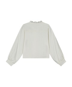 Blouse lange mouw ecru