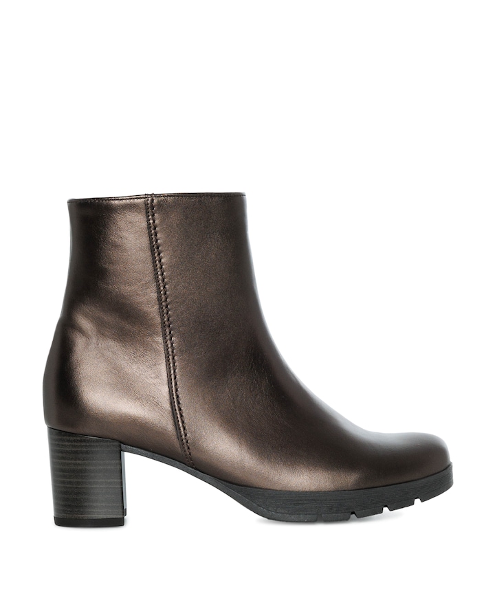 dames enkellaarzen bruin