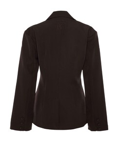 Dames blazer bruin