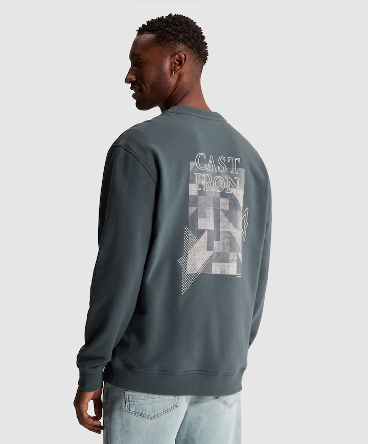 Heren trui blauw