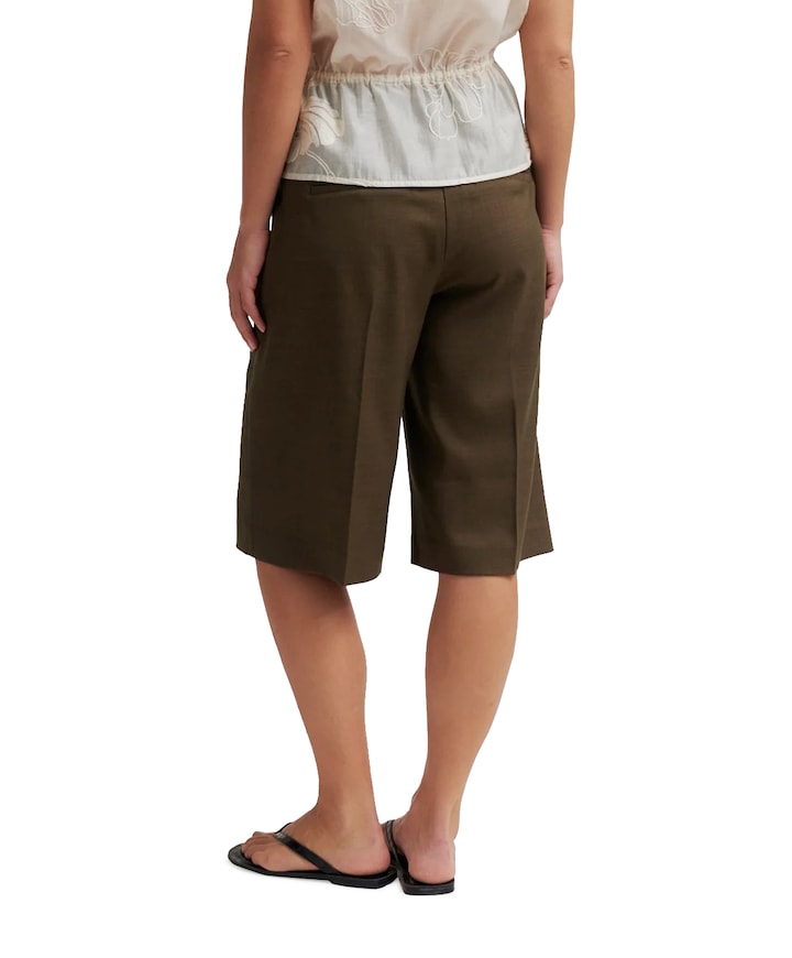 Sharo Long Shorts dames korte broek groen