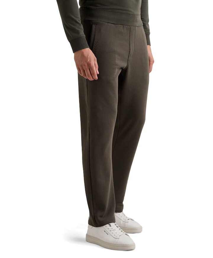 ELEVATED SWEAT PANTS PEACHED TERRY heren broek groen