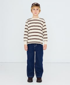 Uniseks longsleeve beige