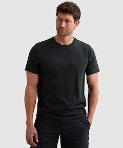 Heren T-shirt blauw