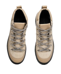 Glacier Boot Suede heren sneakers beige