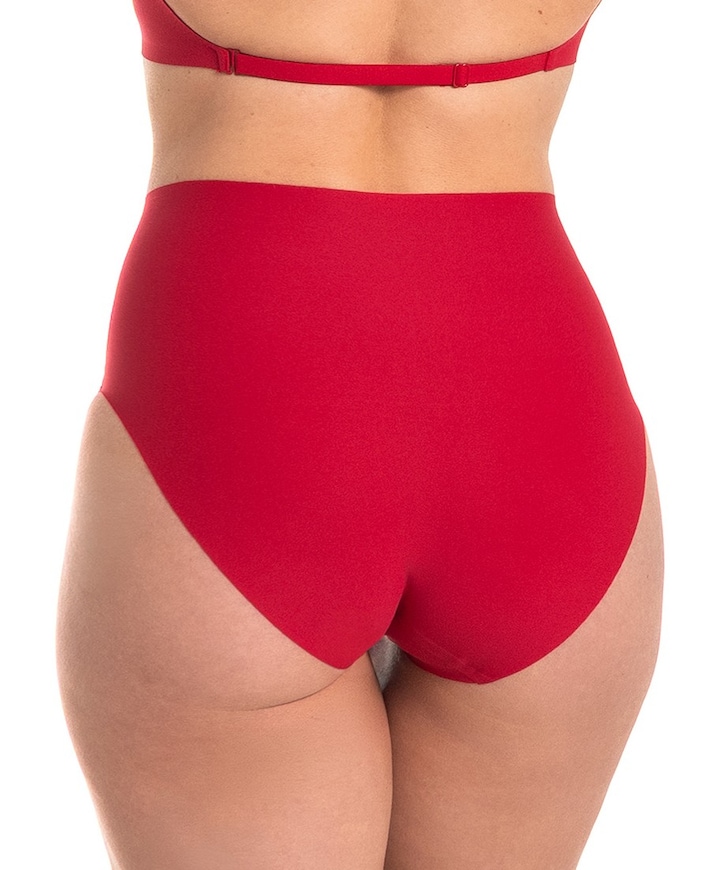 Dames shapewear slip rood