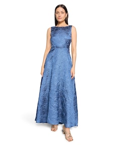 Dames jurk blauw
