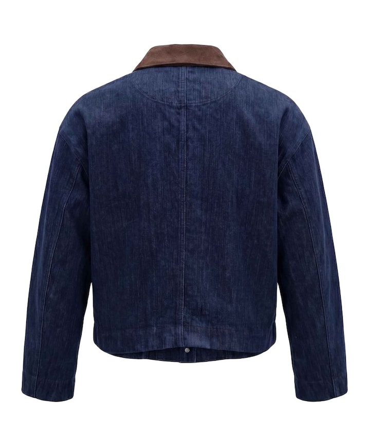 Dames jas blauw
