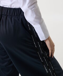 Logo Tape Track Tall broek blauw