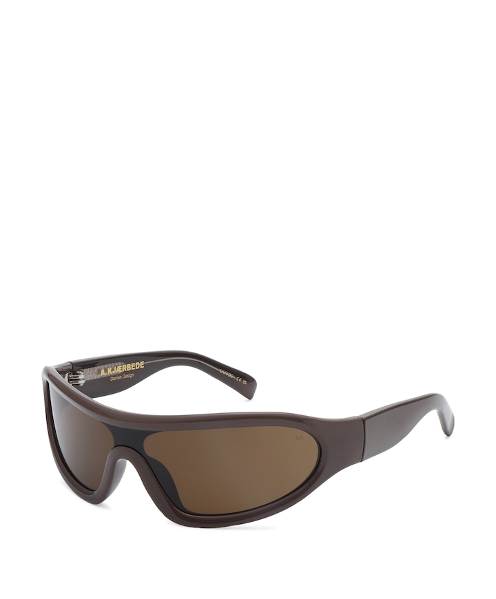 Uniseks zonnebril bruin