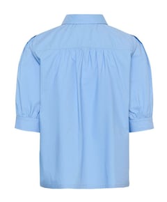 Dames blouse blauw