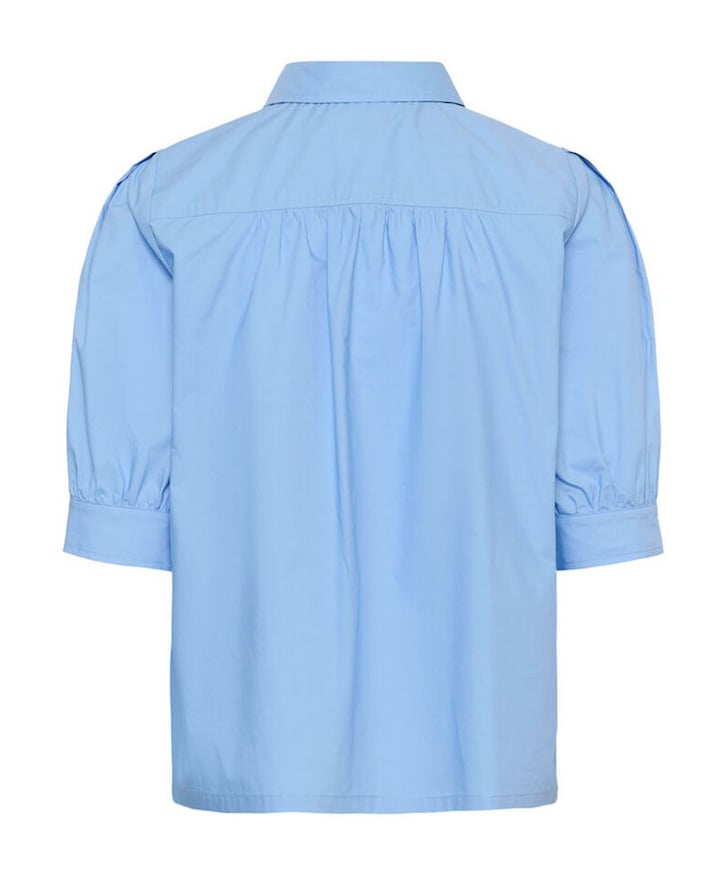 Dames blouse blauw