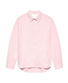 Heren overhemd lange mouw roze