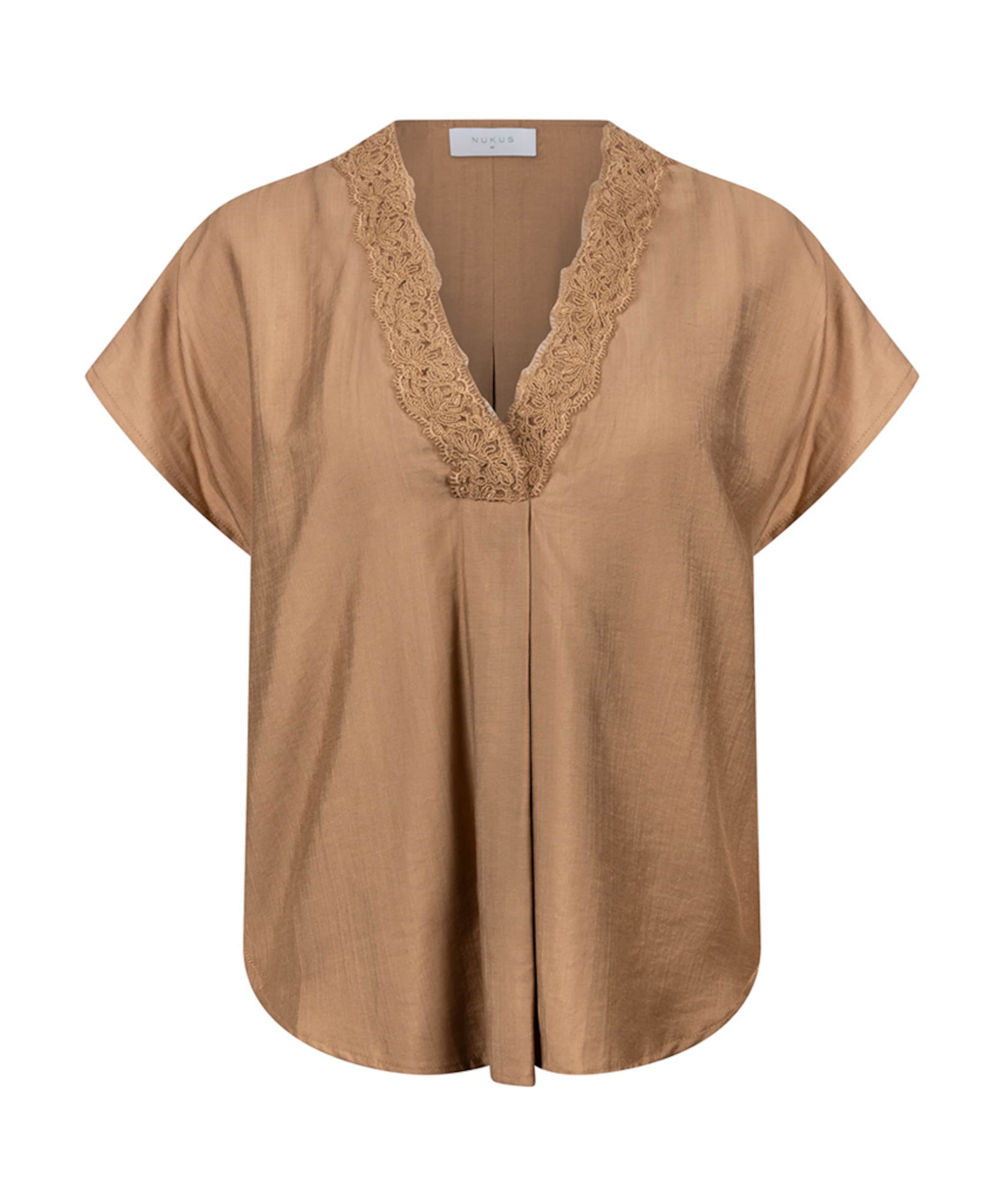 Dames top beige