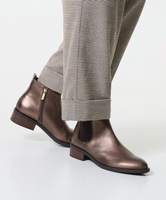 dames enkellaarzen bruin