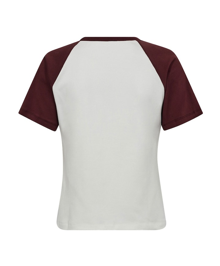 Dames t-shirt ecru