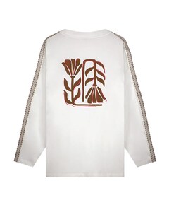 Heren longsleeve wit