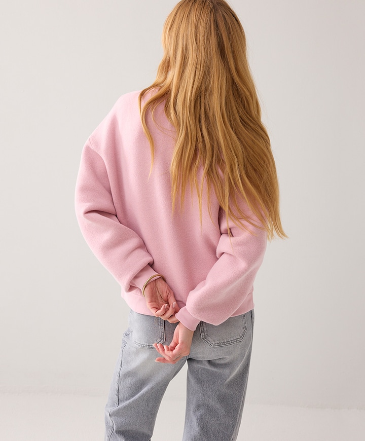 Dames sweater roze