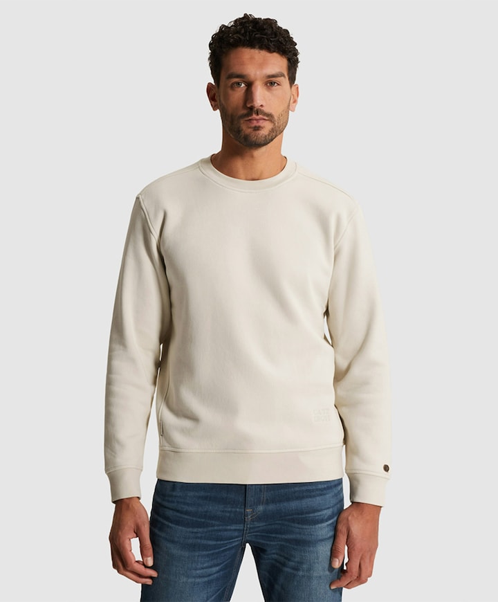 Heren trui beige