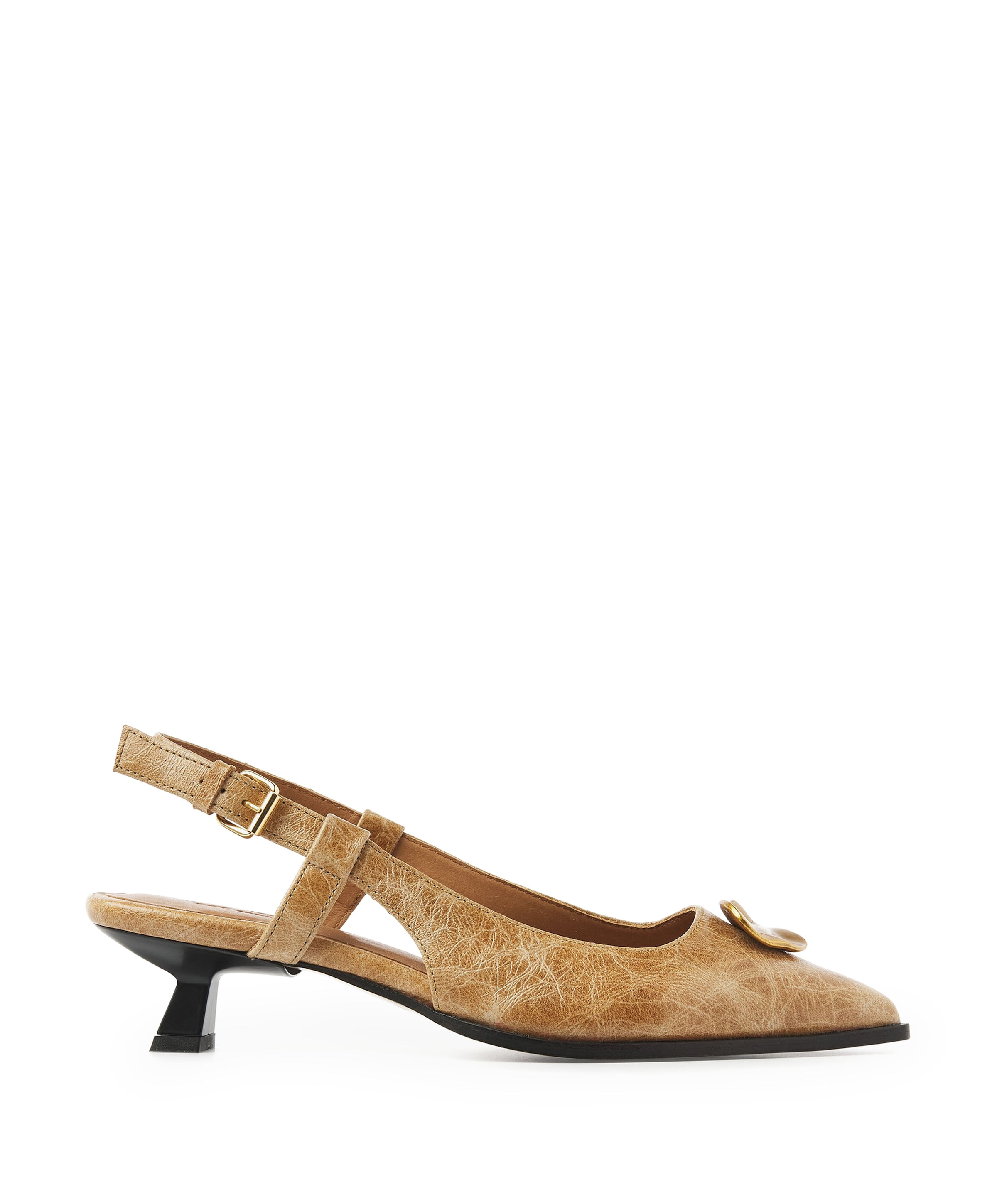Lea Imani dames slingbacks bruin