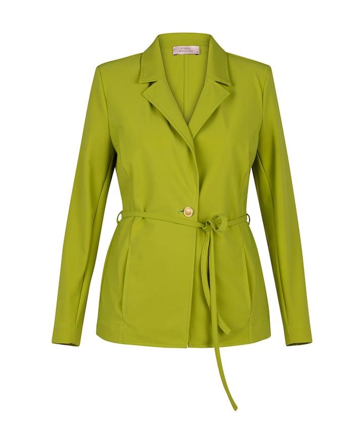 Dames blazer groen