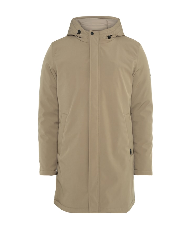 Heren jas beige