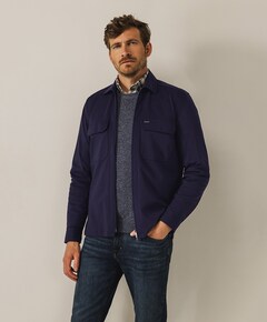 Overshirt blauw