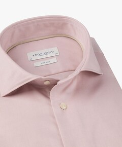 Heren overhemd lange mouw roze