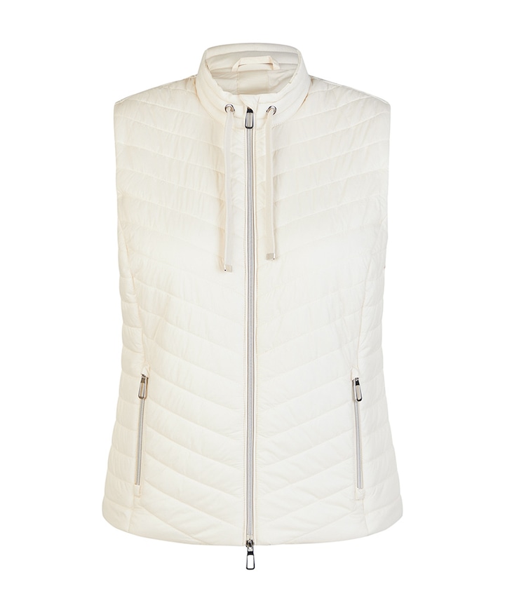 Dames bodywarmer ecru