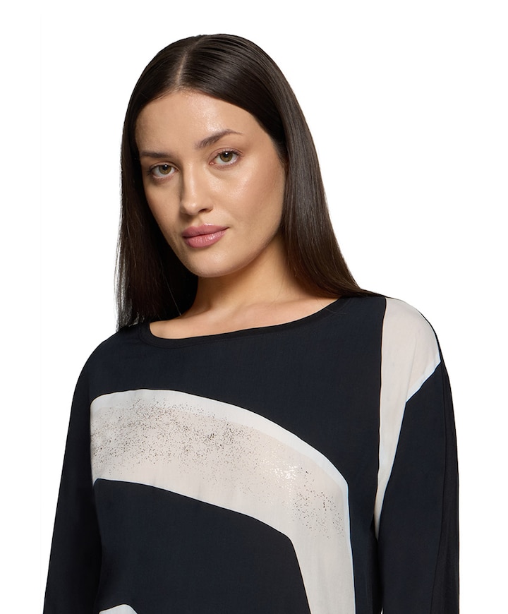 Dames longsleeve zwart