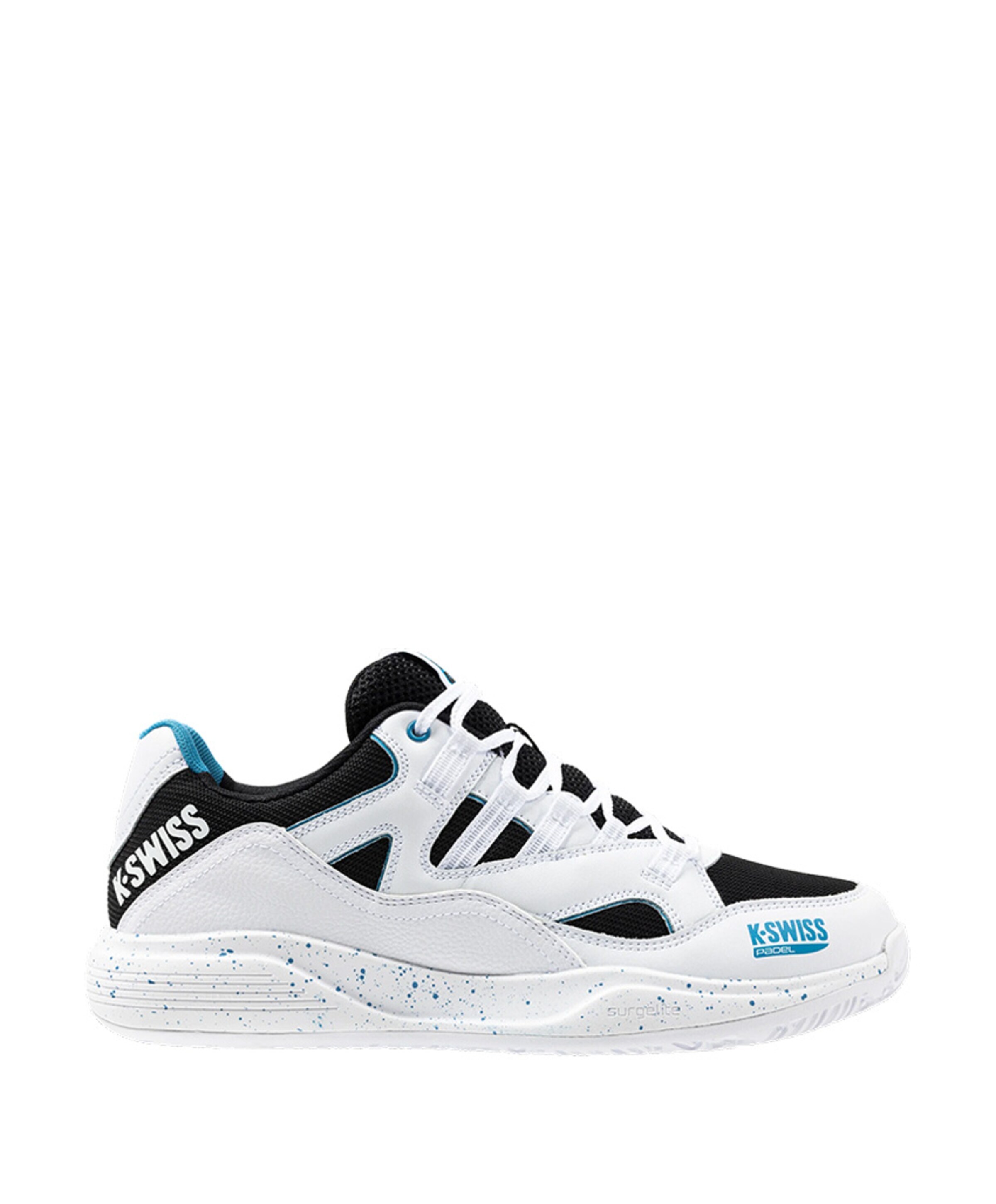 KS TFW TURA TEAM PADEL-WHITE/BLACK/BLUE MOON tennisschoenen wit