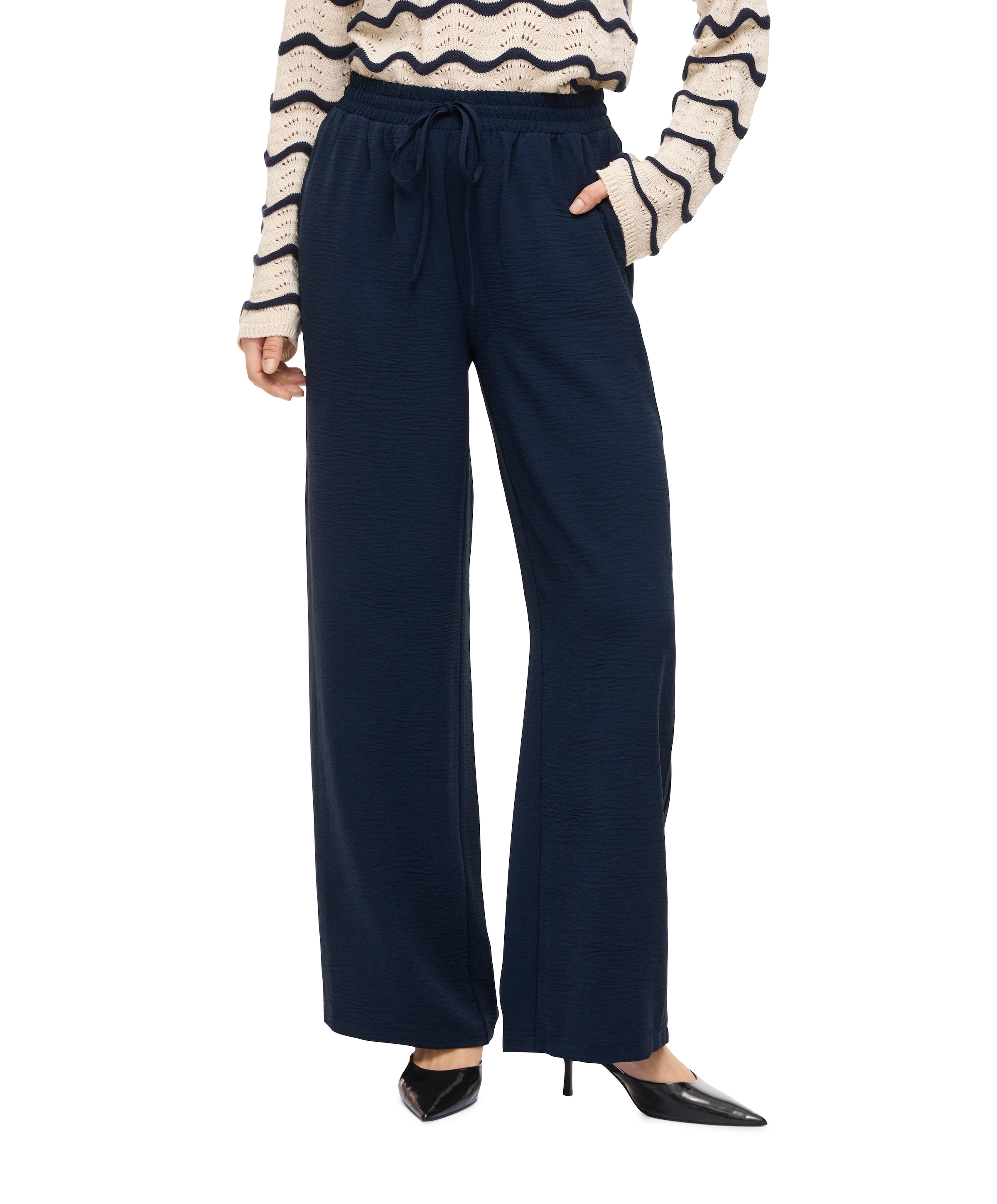 VIJOSA HW WIDE - NOOS dames broek blauw