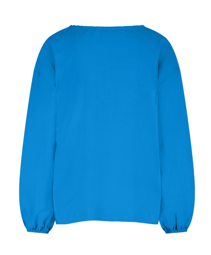 Blouse blauw