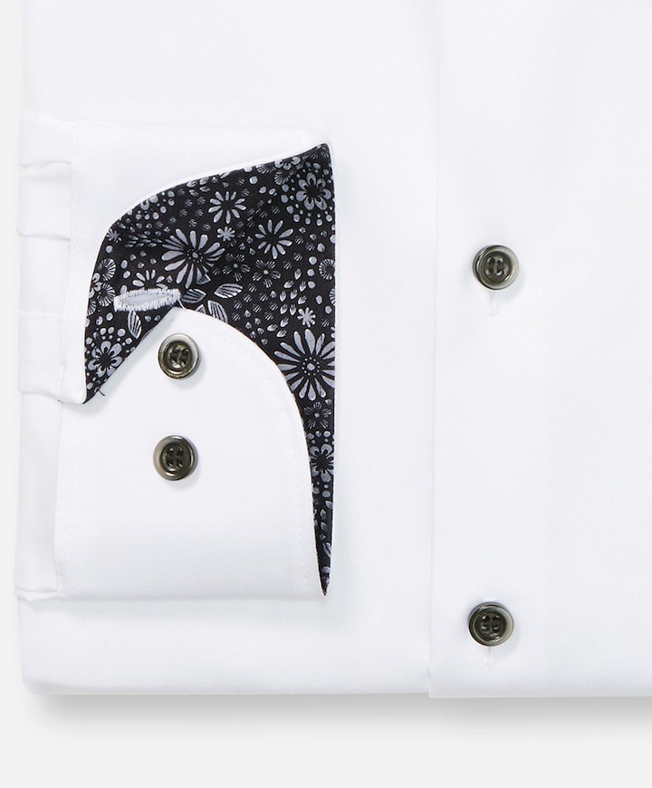 Overhemd lange mouw wit